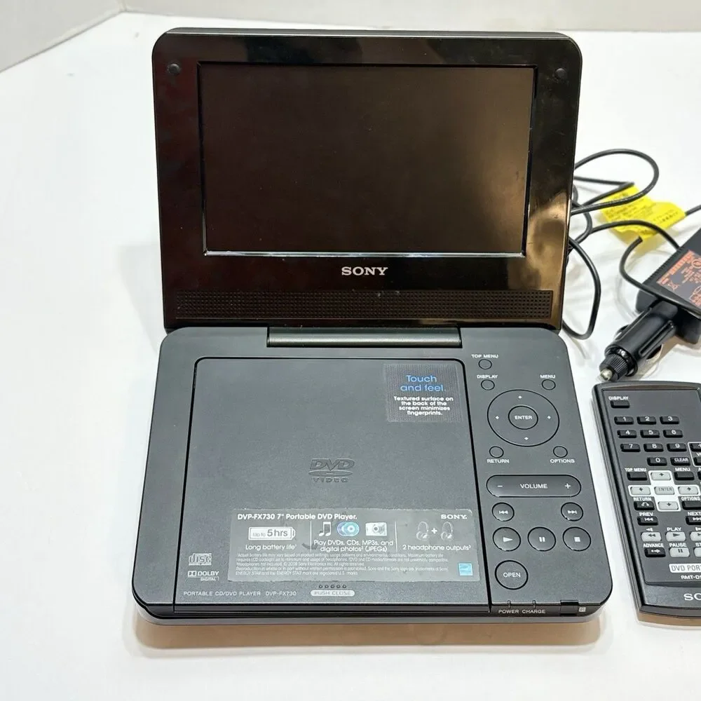 Sony DVP-FX730 Portable DVD Player (7